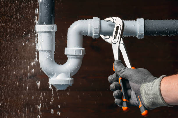 Professional Drain Cleaning technician working in Overland Park, KS